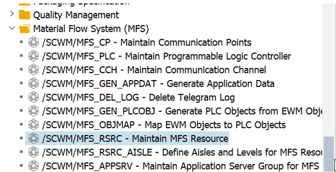 SAP EWM MFS PLC Integration_35